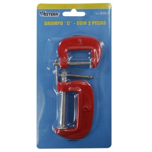 Grampo sargento c/2pçs 835-2 western