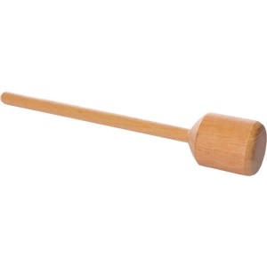 Socador p/feijao edal mad 26x5,5cm 190020 c/1pç