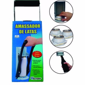 Amassador latas 475ml  am-650 c/1 pç