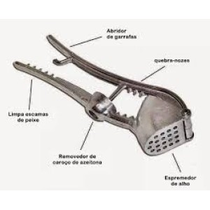 ESPREMEDOR DE ALHO C/12 5 UTIL. KELER