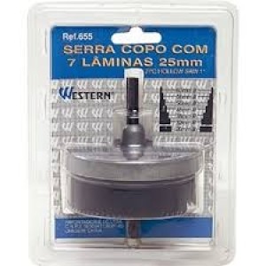 Serra copo kit c/7pçs  25mm 655  western