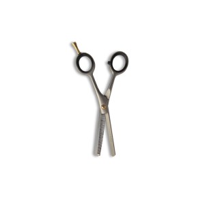 Tesoura barbeiro 5,5 desfiadeira cobalto c/1pç  nvc