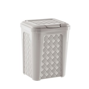 Lixeira de pia c/1 pç 5lts 756 rattan paramount