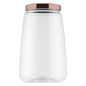 Pote pet redondo 3.0l c/1pç rose metaliz. 3303 bandeirante