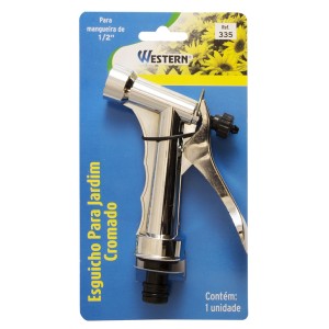 Esguicho para jardim c/1pç 1/2  335 cromado