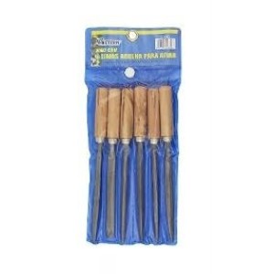 Jogo lima agulha c/6pçs l-06 west