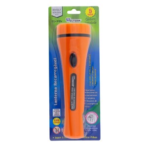 Lanterna 5 led el-99n el-342 c/1pç recarregável