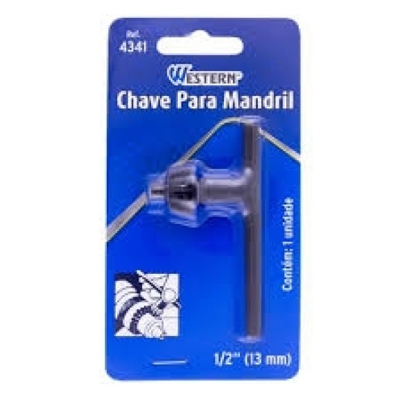 Chave  mandril 1/2 13mm 4341