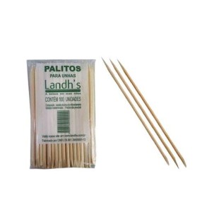 Palito de unha pequeno c/100pçs  0201 landh s