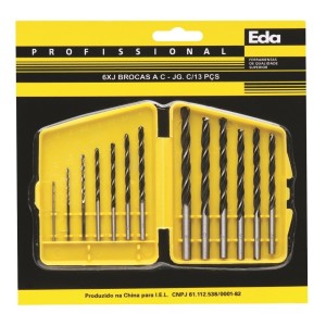 Broca aco carbono c/13pc 6xj