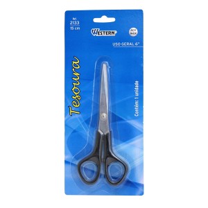 Tesoura 6 uso geral 15cm 2133 c/1pç western