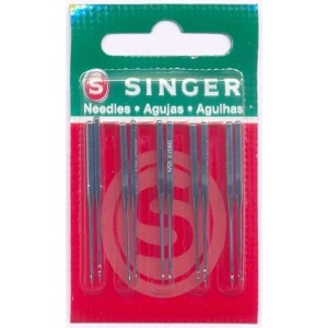Agulha 1515  n.22  c/10pçs maquina industrial cabo fino singer