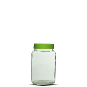 Pote de vidro liso c/1pç ref:31l 600ml