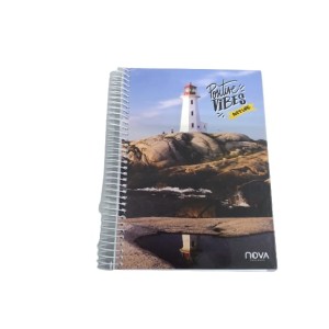 Caderno universitário c/d  10x1 200f  c/1 pç  nova  3942