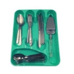 Organizador de talheres c/tampa c/1pç 543 plastibrasil