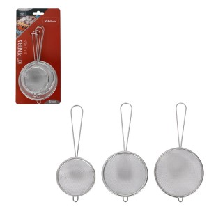 Peneira metal pct c/3pçs wx2683 wellmix gubly -0432