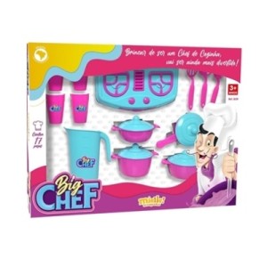 Brinquedo big chef kit 2 b138 mielle
