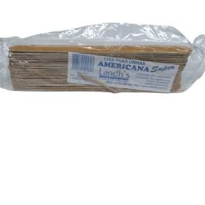 Lixa unha americana super c/24 pçs 0131 landh`s