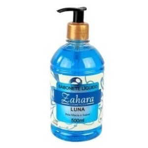 Sabonete líquido 500ml luna c/1 pç zahara