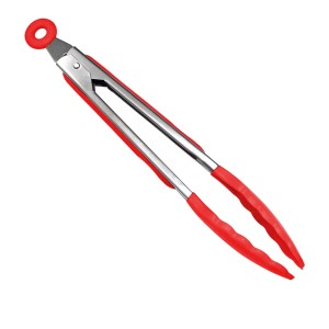 Pegador de silicone vermelho c/1pç su15007 Unyhome