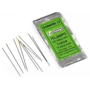 Agulha n°12 de mão telanipo c/10 nvc