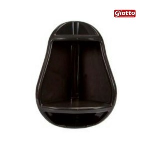 Cantoneira multiuso preta c/1 peça 130pt giotto