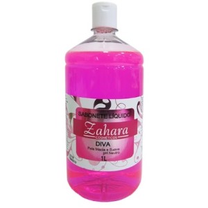 Sabonete liquido 1 litro diva c/1 pç zahara