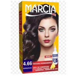 Tintura cabelo borgonha 4.66c/1 pç 30ml marcia