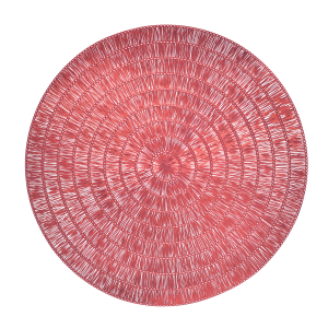 Sousplat redondo coral sortido c/1 pç 0411 Praticasa