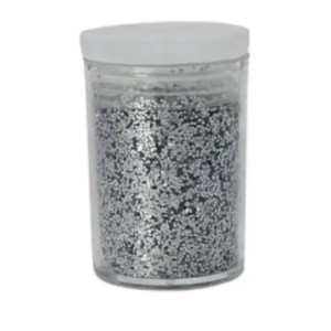 Gliter prata 3gr pct c/12pçs 557 0140 real seda