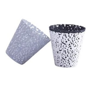 Lixeira letras c/1 pç 27cmx24,5cm color 0109 topmix