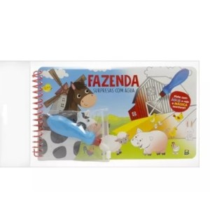 Livro surpresa c/ agua fazenda c/1pç todolivro