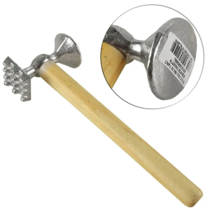 Martelo p/ carne cabo de madeira c/1 pç c/solapa mk