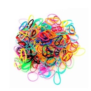 Elastico silicone cartela c/12 pct colorido tami4009 rt061601 rt520101