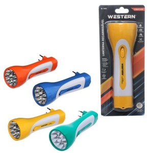 Lanterna 9 leds recarregavel el-343