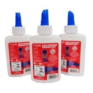 Cola escolar fe032206 c/12 pçs branca 90gr futuro