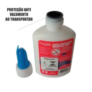 Cola escolar fe032205 branca 40gr c/12 pçs futuro