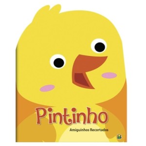 Livro amiguinhos recortados  c/1pç pintinho todolivro