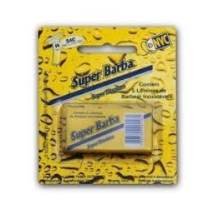 Lamina superbaraba 5 laminas pct c/12pçs titanio nvc