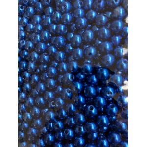 Perolas abs 6mm 500gr azul royal c/1pct