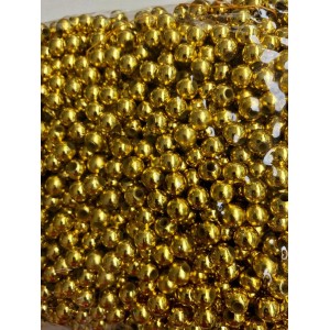 Perolas abs 8mm 500gr ouro c/1pct