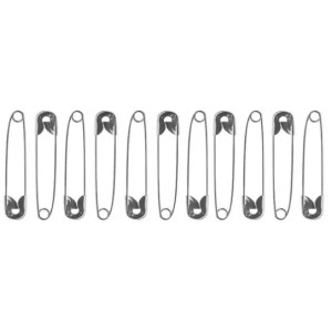 Alfinete segurança n.000 prata c/100pçs nvc