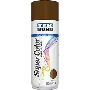 Tinta aerossol marrom tek bond