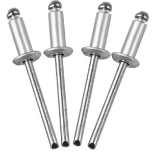 Rebite repuxo aluminio nº312 c/10pcs  pct c/6 districenter