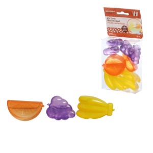 Gelo ecológico frutas com 12 unidades ge-22 western home