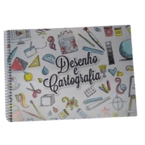 Caderno cartografia flex 96fls c/1 pç 104750 credeal