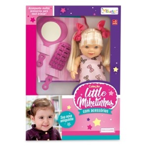 Brinquedo colecao little miketinhas fashion 1346 miketa