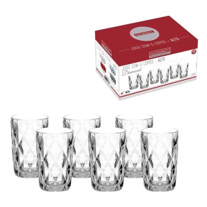 Copo long drink diamond 340ml c/6pçs copd-340tr