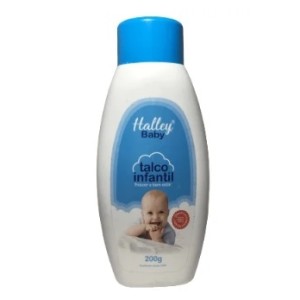 Talco infantil azul c/1pç 200g 362 halley
