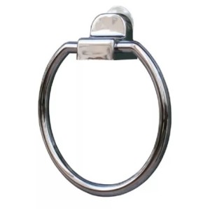 Porta toalha redondo cromado c/1pç 148 daivak